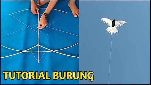 Cara Membuat Layangan Burung