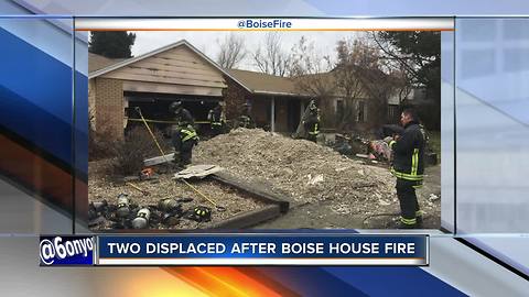 Boise Fire responds to house fire early Sunday