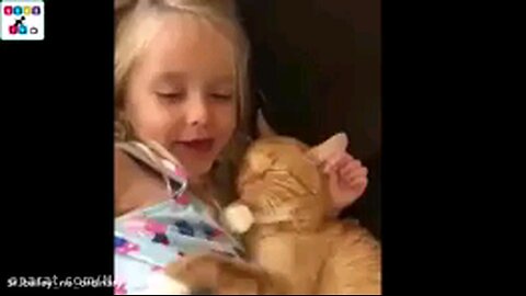 cat and baby