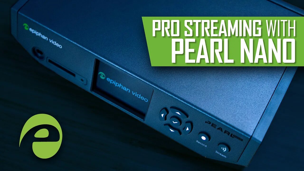 Pearl Nano Corporate & Education Streaming and Recording Encoder