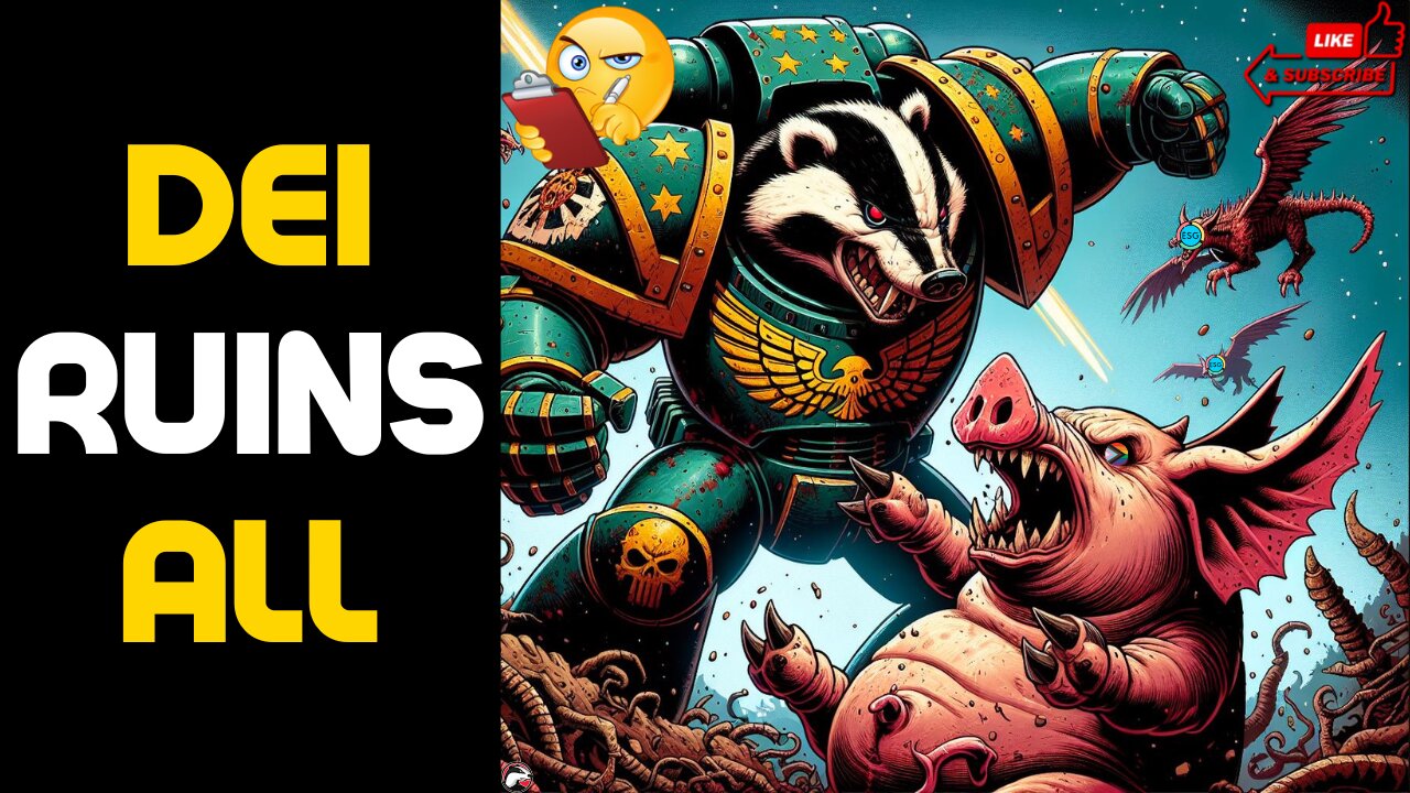 WARHAMMER Author Explains How DEI Is DEFACING WARHAMMER 40K!