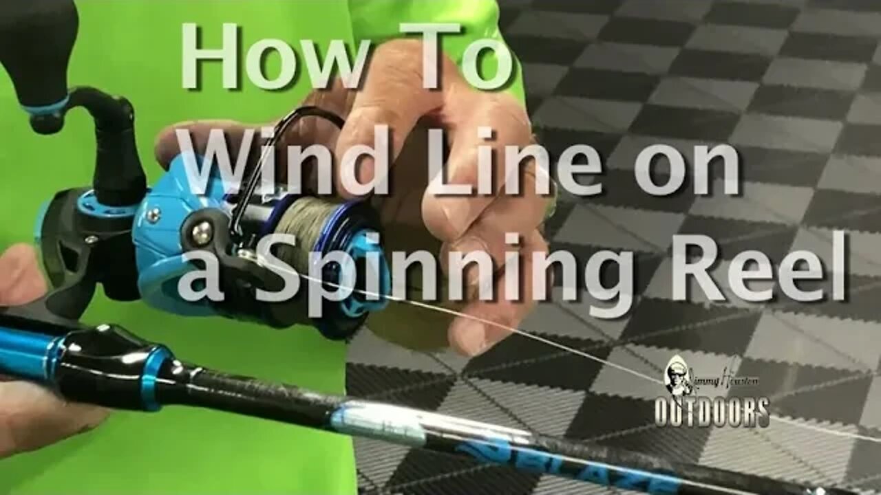 How to Wind Line on a Spinning Reel