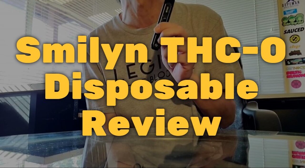 Smilyn THC-O Disposable Review - Potent Yet Slightly Harsh