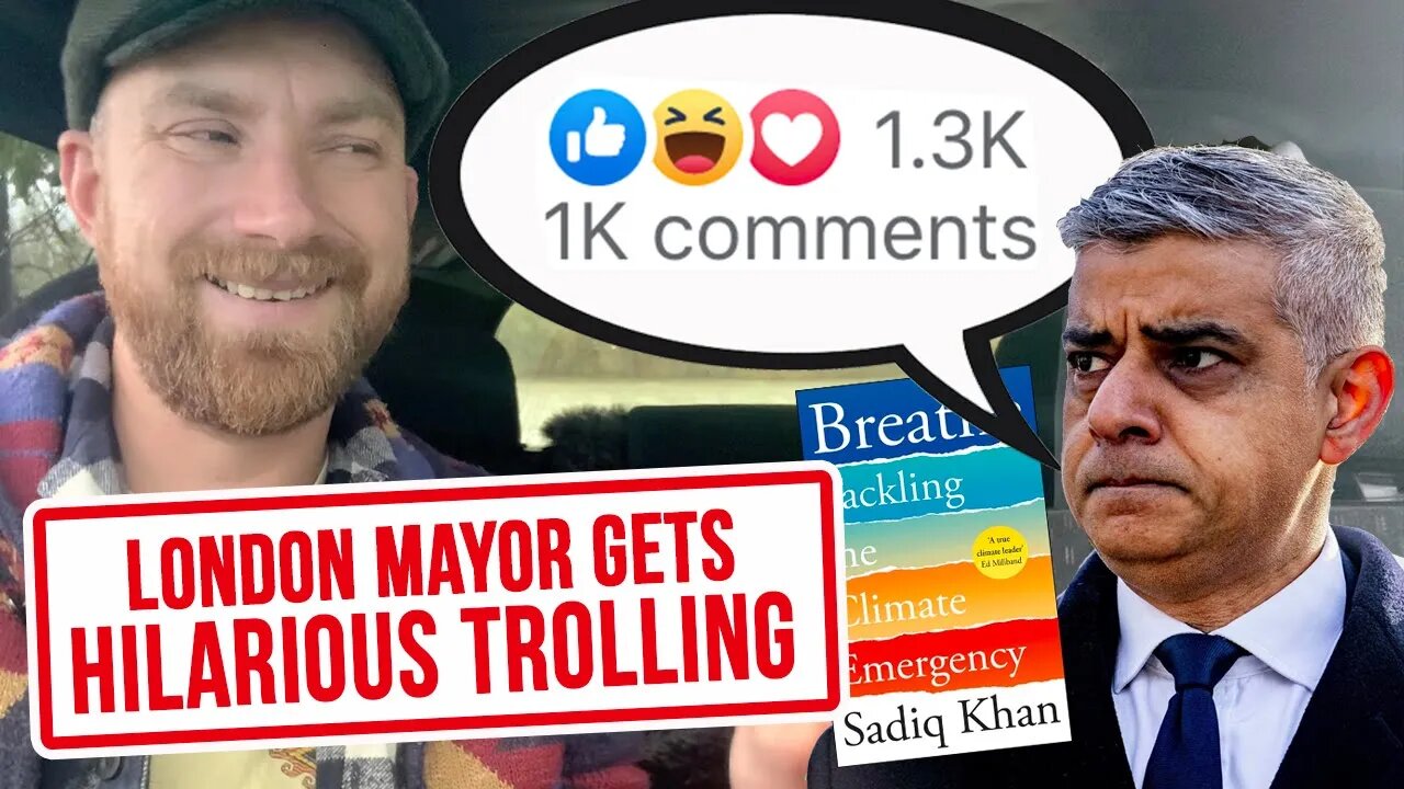 Sadiq Khan announces new book on Facebook - Gets hilariously TROLLED