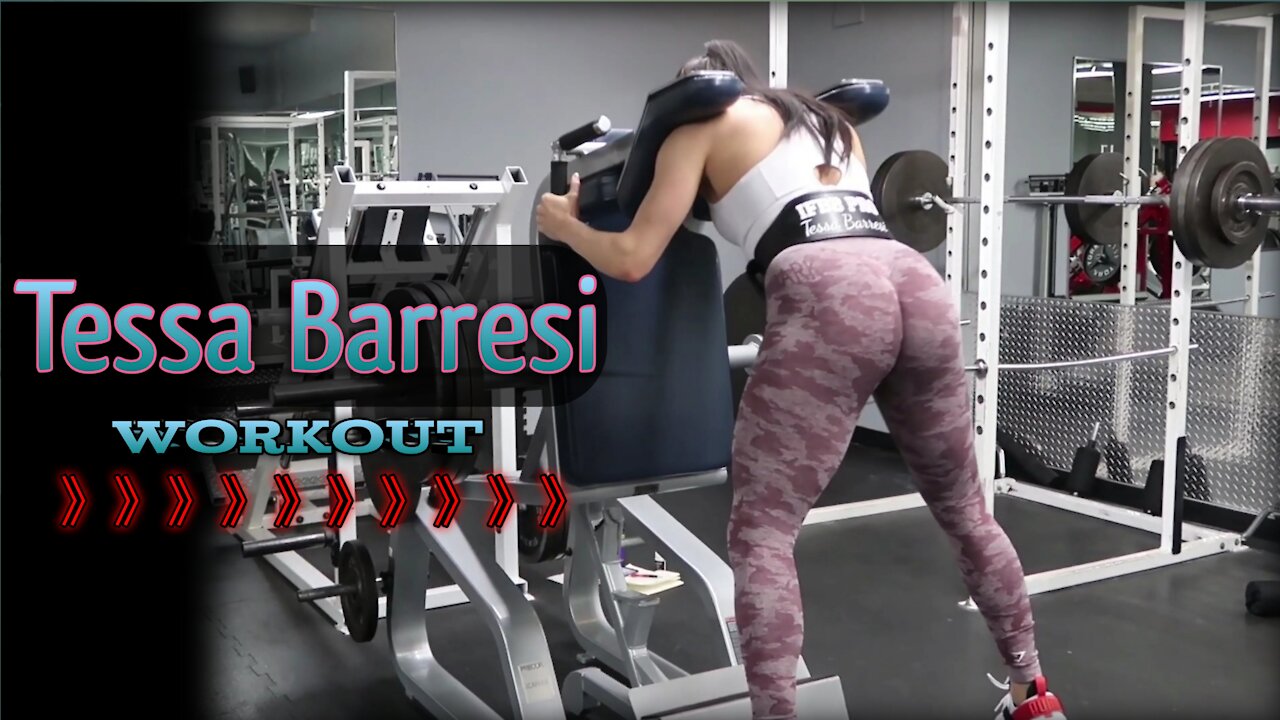 TESSA BARRESI | This Style OF Traning Will Help You Develop Your GLUTES Fast