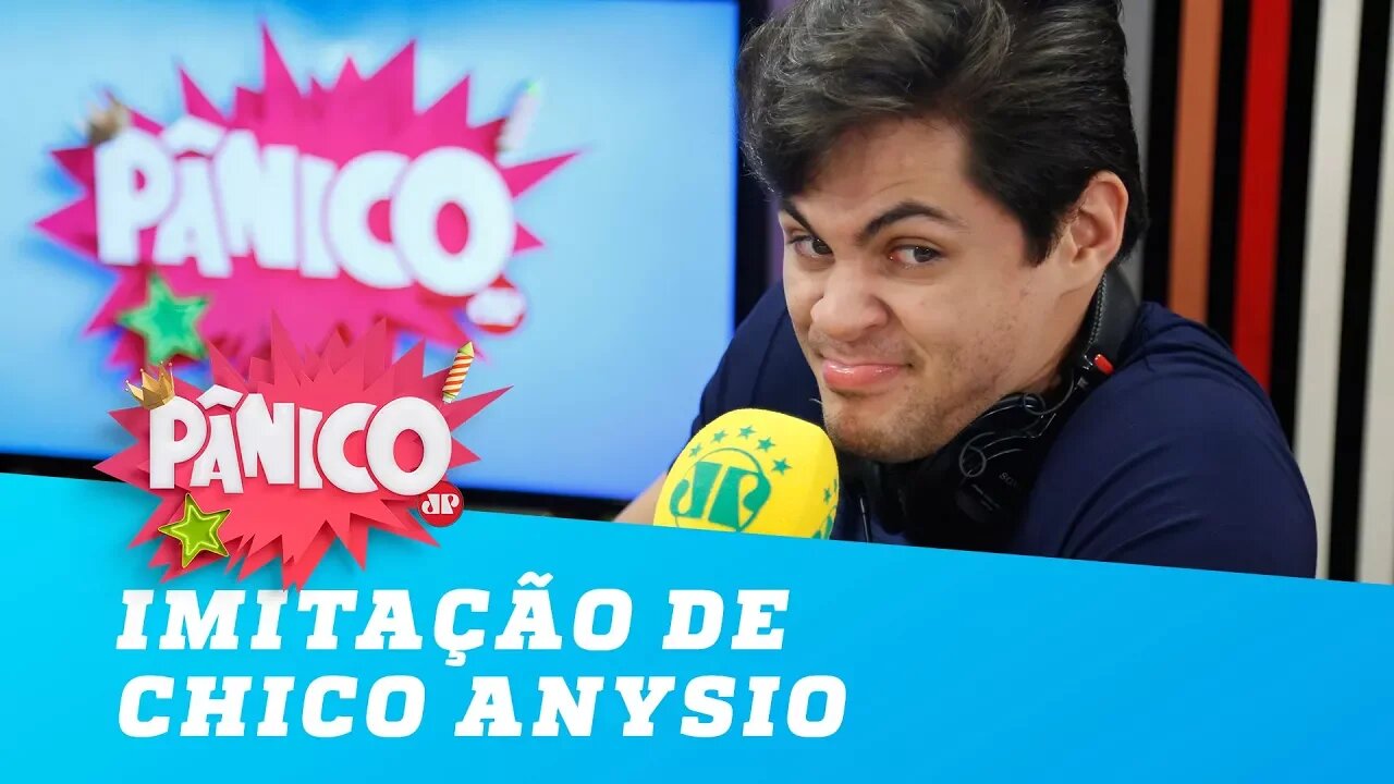 A hilária imitação de Chico Anysio de Lucas Veloso