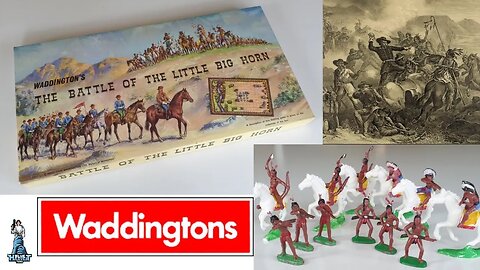 Vintage Waddingtons Battle Of Little Big Horn Game