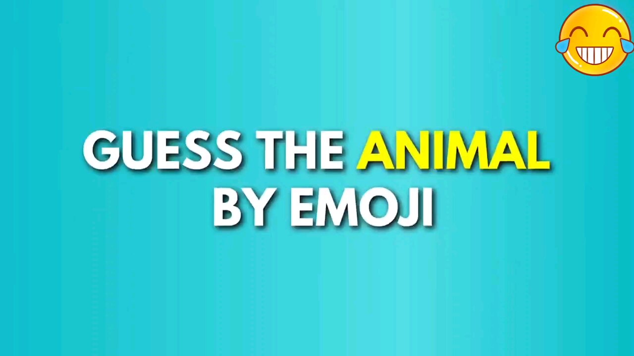 Guess the Animal BY Emoji boost your mind