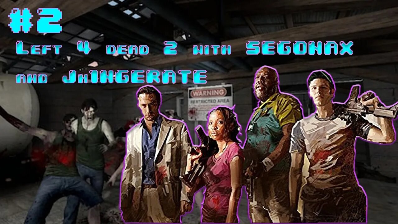 LEFT 4 DEAD 2 with Segonax and MarrByno (GAMEPLAY)