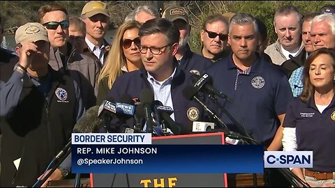 Speaker Johnson On The Border: We're At A Breaking Point!