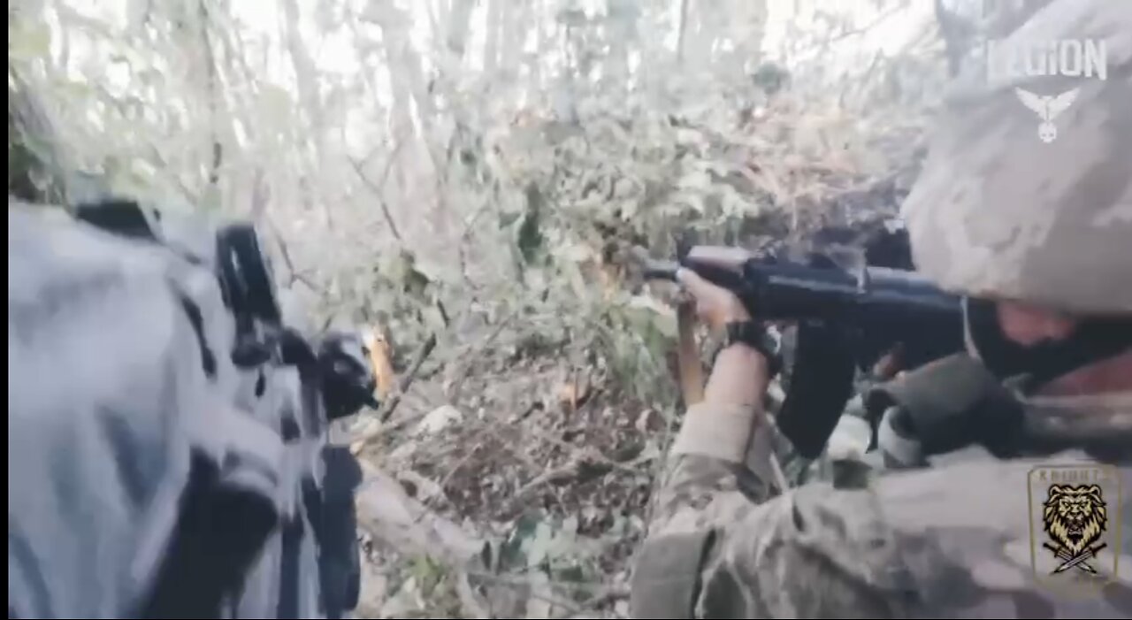 International Legion of Ukraine: Combat footage in Donetsk region