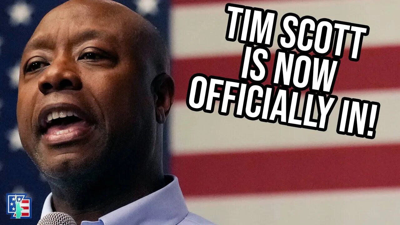 Tim Scott Is Officially Running For President!