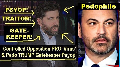 Controlled Opp PRO 'Virus' & Pedo TRUMP Gatekeeper Psyop 'The People's Voice' in Plain Sight!