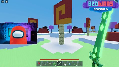 Roblox Bedwars Among Us Webcam!! Playing with Viewers!! #roblox #bedwars #robloxbedwars