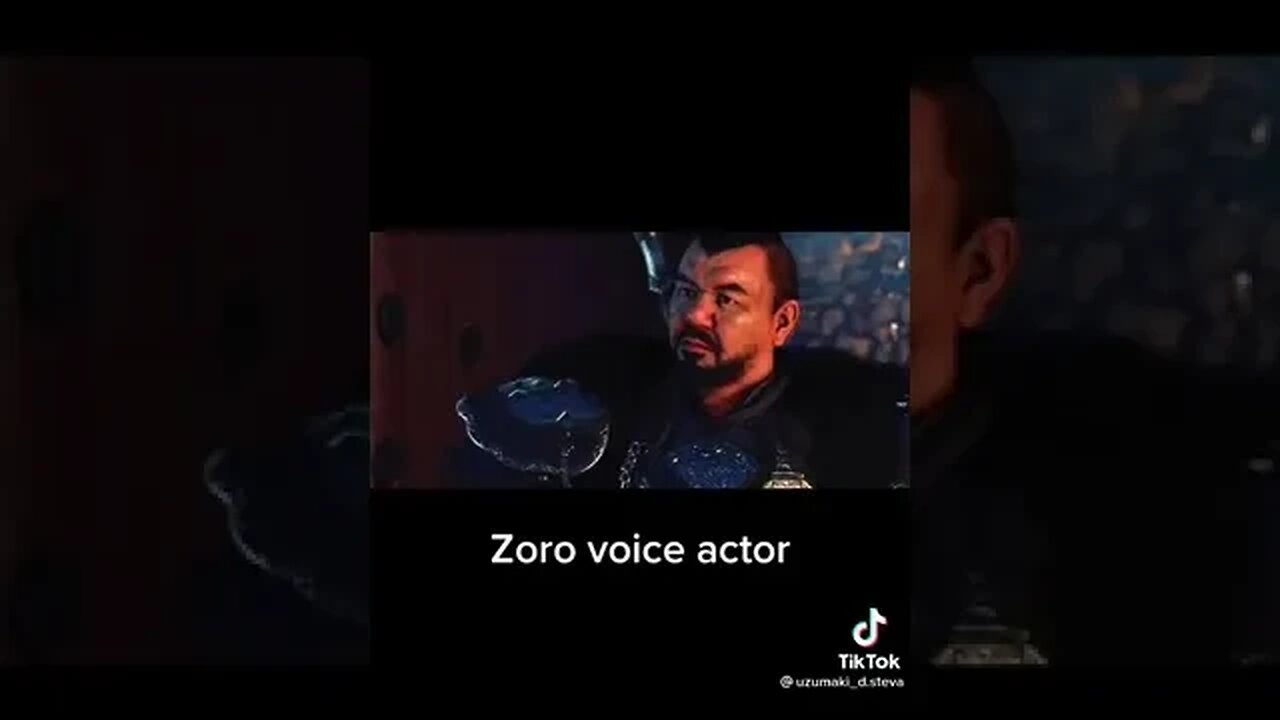 ZORO VOICE ACTOR Ghost Of Tsushima #Shorts #shorts