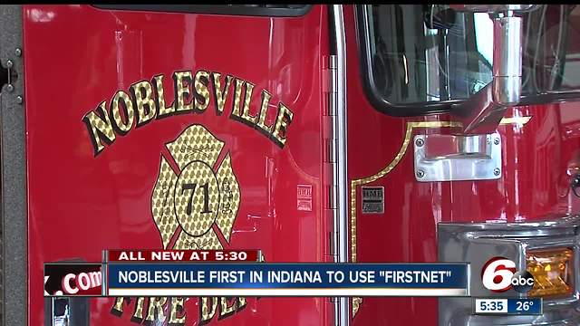 Noblesville first city in Indiana to use FirstNet