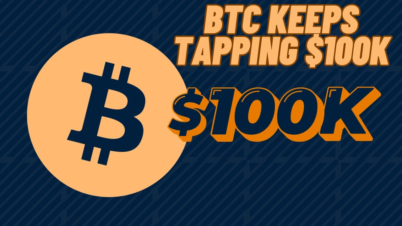 BITCOIN KEEPS TAPPING $100K, XRP, XLM, JASMY, XCN, CAW