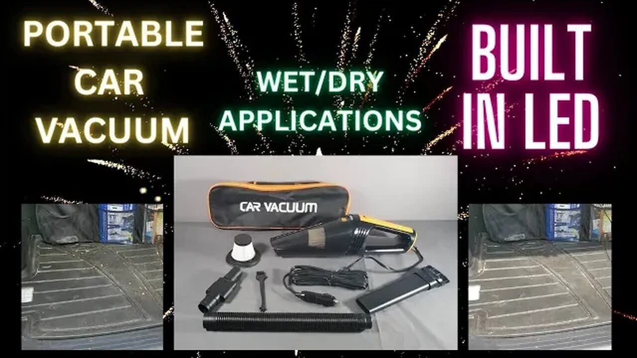 portable car vacuum cleaner