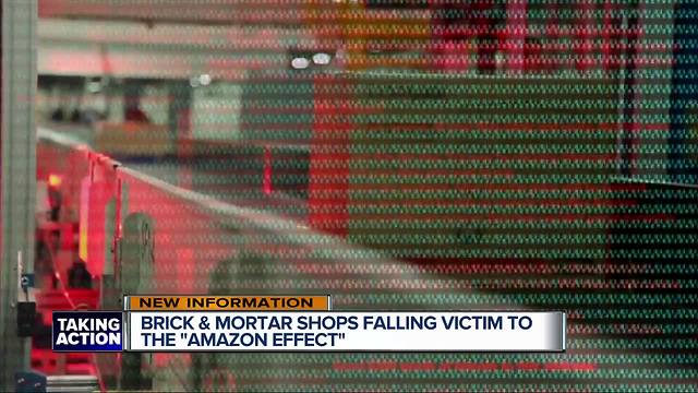 Brick & mortar shops falling victim to the 'Amazon Effect'