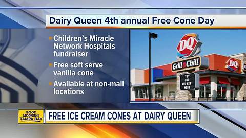 Celebrate the first day of Spring with a FREE cone from Dairy Queen on Tuesday