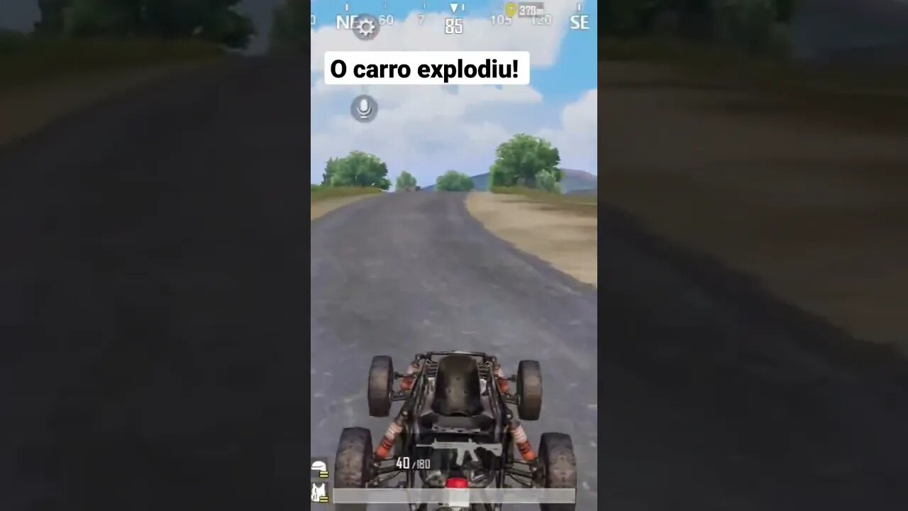 O carro explodiu. Jogando No celular ASUS ROG Phone #shorts #short