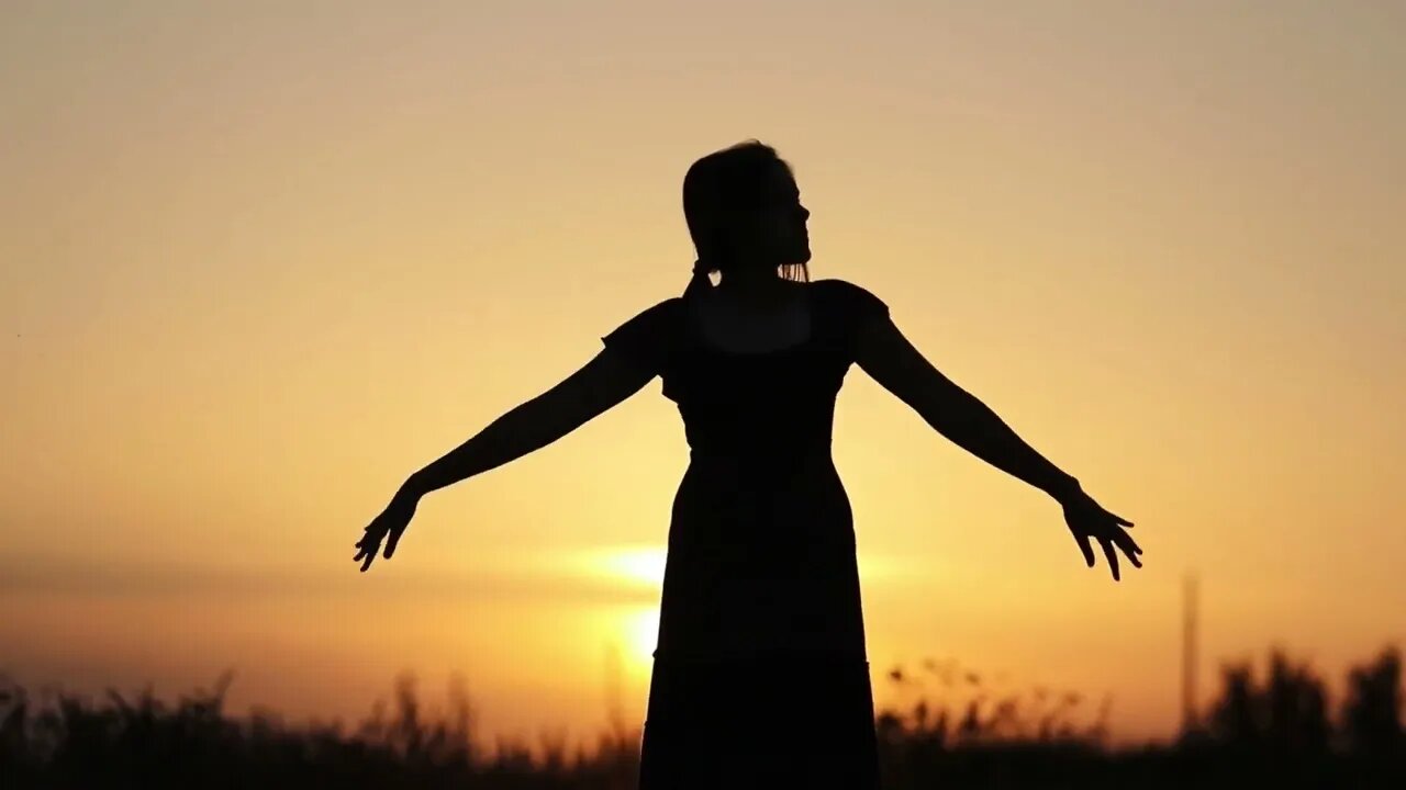 Free Stock Footage 4k Videos NCV NoCopyrightVideos Silhouette,Dance,Girl, Girl Dancing