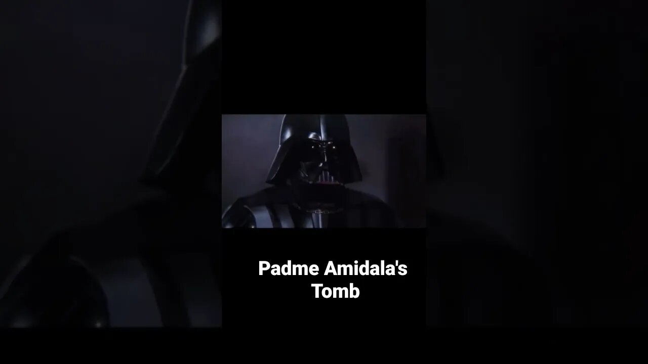 Anakin skywalker visit Padme's tomb #starwars #video #videoshorts #shorts