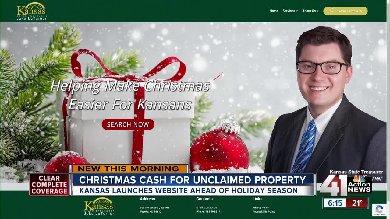 KS treasurer wants to help you find extra cash for Christmas