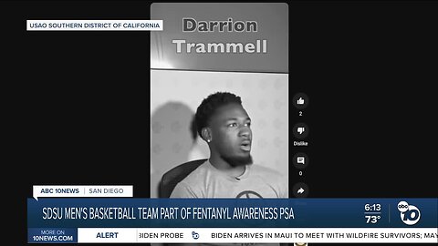 SDSU Men's Basketball Team and Prosecutors launch fentanyl awareness campaign
