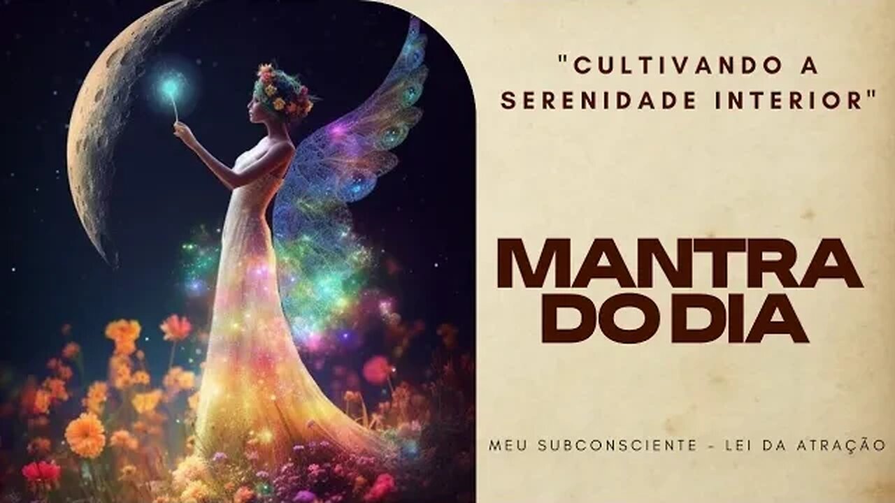 MANTRA DO DIA | Cultivando a Serenidade Interior #mantra #mantradodia #espiritualidade