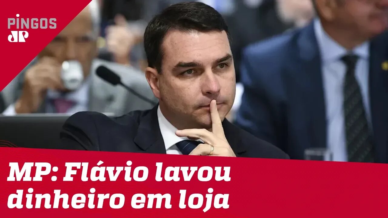 Flávio Bolsonaro lavou dinheiro em loja de chocolate, diz MP