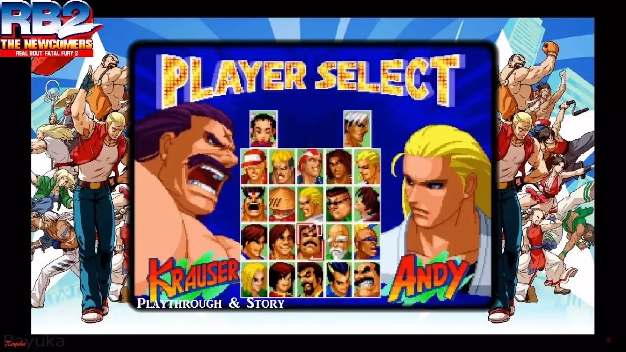 Real Bout Fatal Fury 2: The Newcomers - Playthrough & Story: Wolfgang Krauser