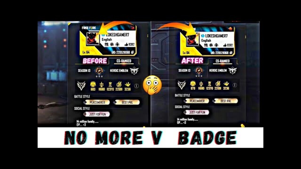 RIP LOKESH GAMER 😂V BADGE REMOVED 😱