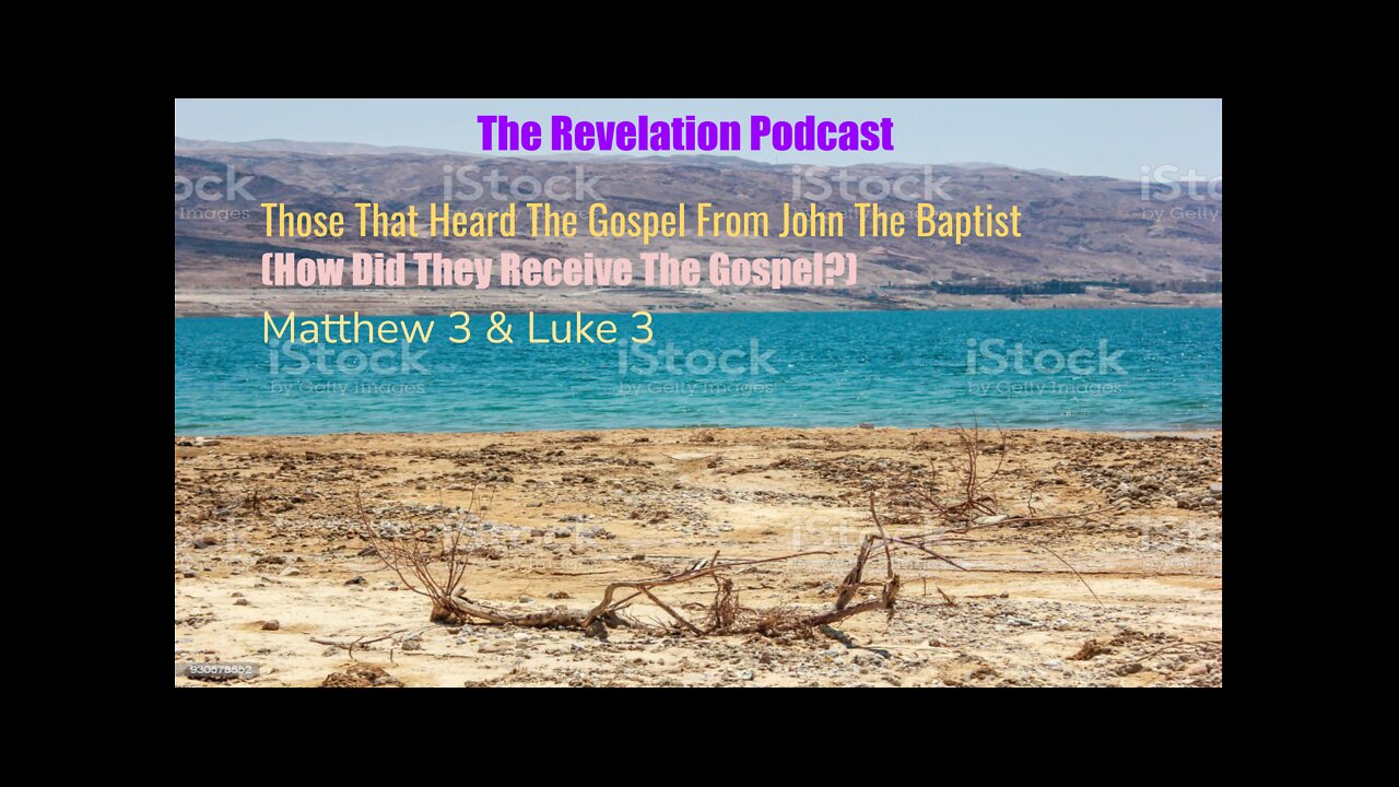 Those That Heard From John ( How Did They Receive The Gospel?)