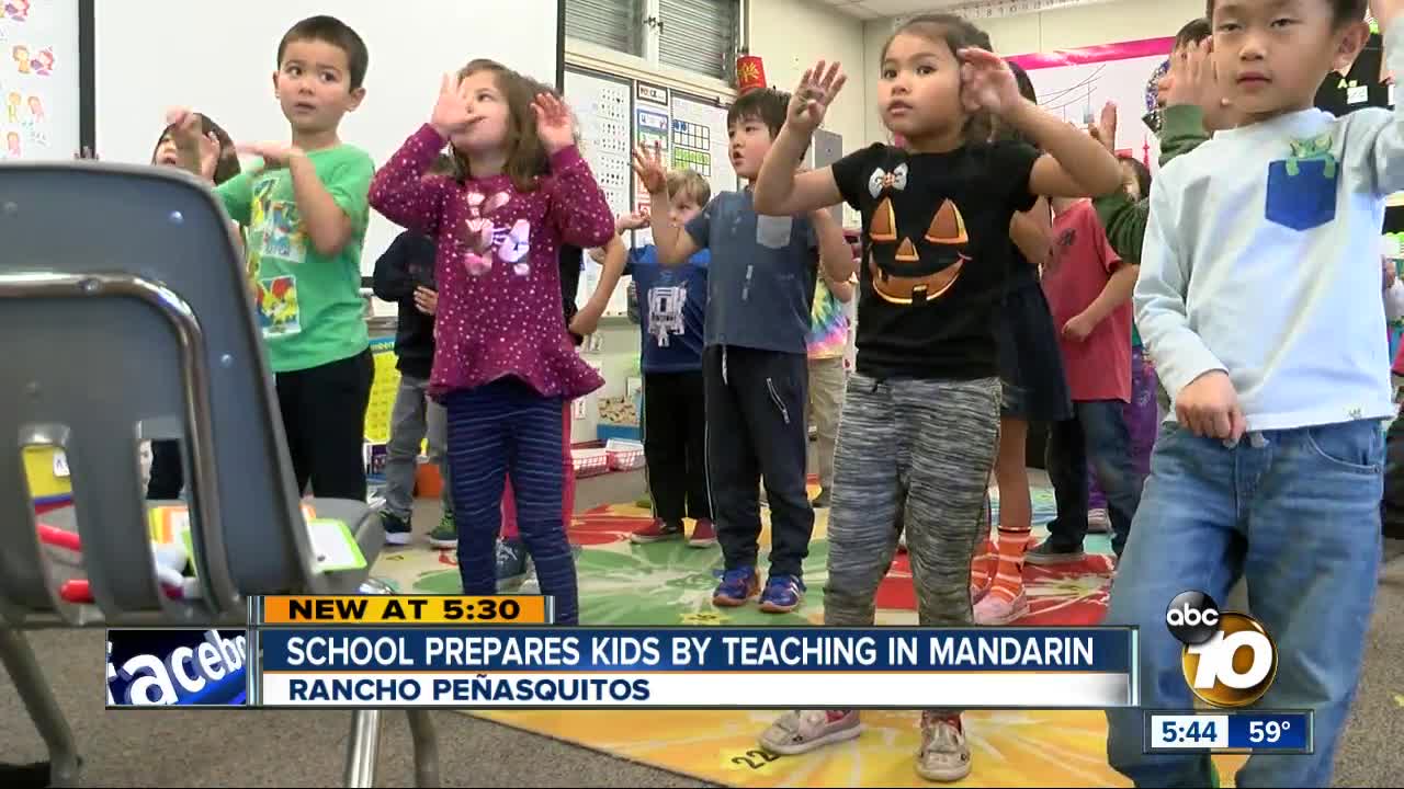 San Diego students learn Mandarin