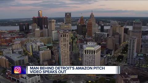 Man Behind Detroit's Amazon pitch video speaks out