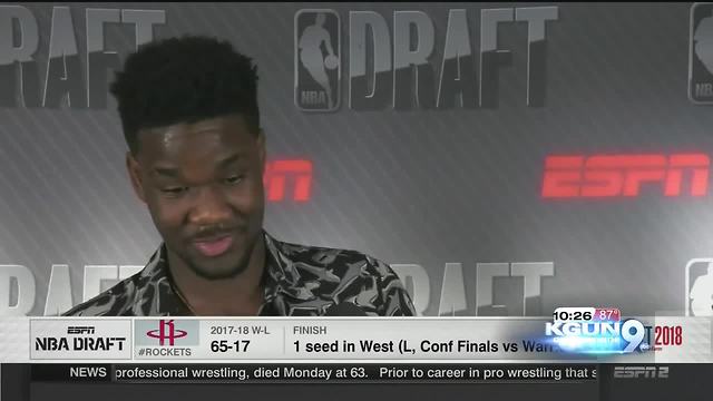 Deandre Ayton expected to go number one