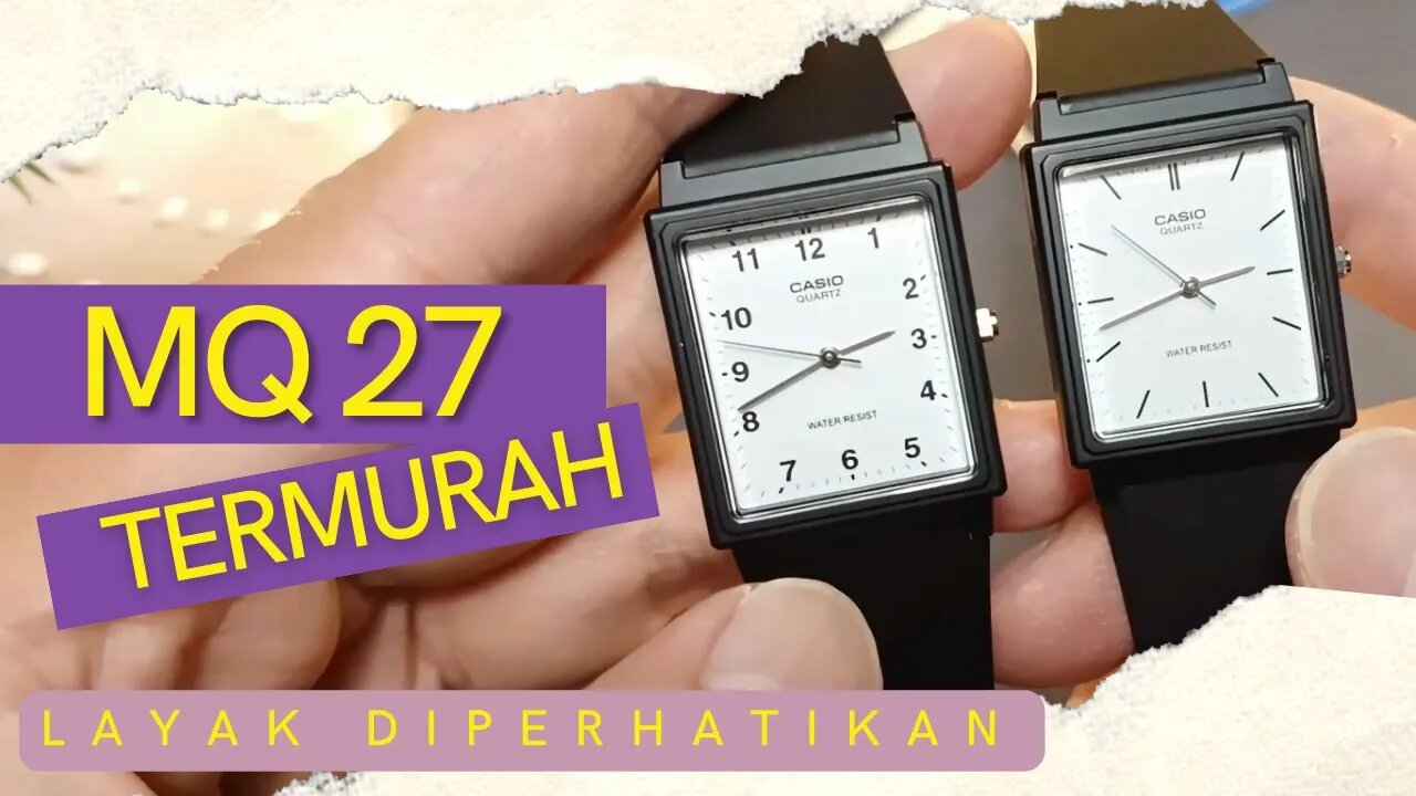 Review Jam Tangan MQ 27 Termurah di Sharezone: Kualitas dan Harga yang Menggoda