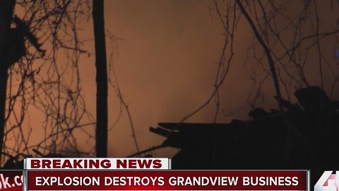 Explosions destroys Grandview business