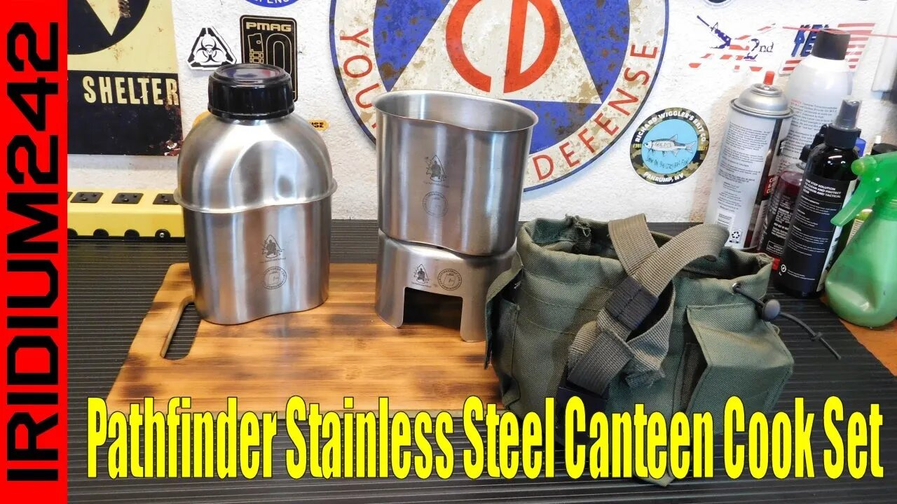 Pathfinder Stainless Steel Canteen Cook Set