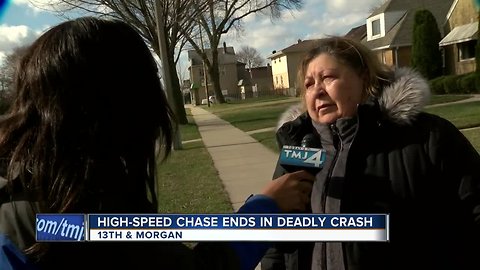 Victim's aunt discusses high-speed chase that ended in death