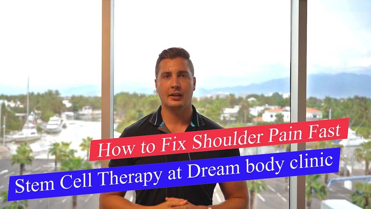 How to Fix Shoulder Pain Fast - Stem Cell Therapy