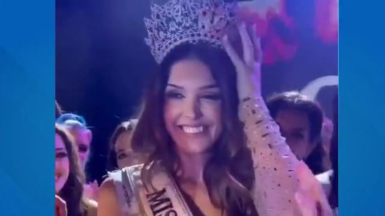 SODOMITE TRANNY AWARDED THE TITLE OF "MISS PORTUGAL"...