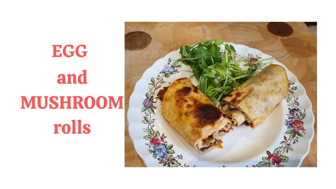 Nadiya 5 Minute Crispy egg roll