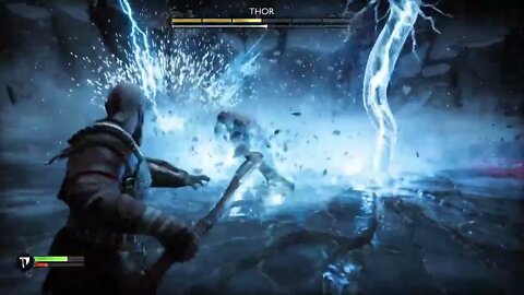 Kratos vs Thor God of War Ragnarök #godofwar #fyp #ps5 #ps4 #godofwarragnarok #godofwargameplay