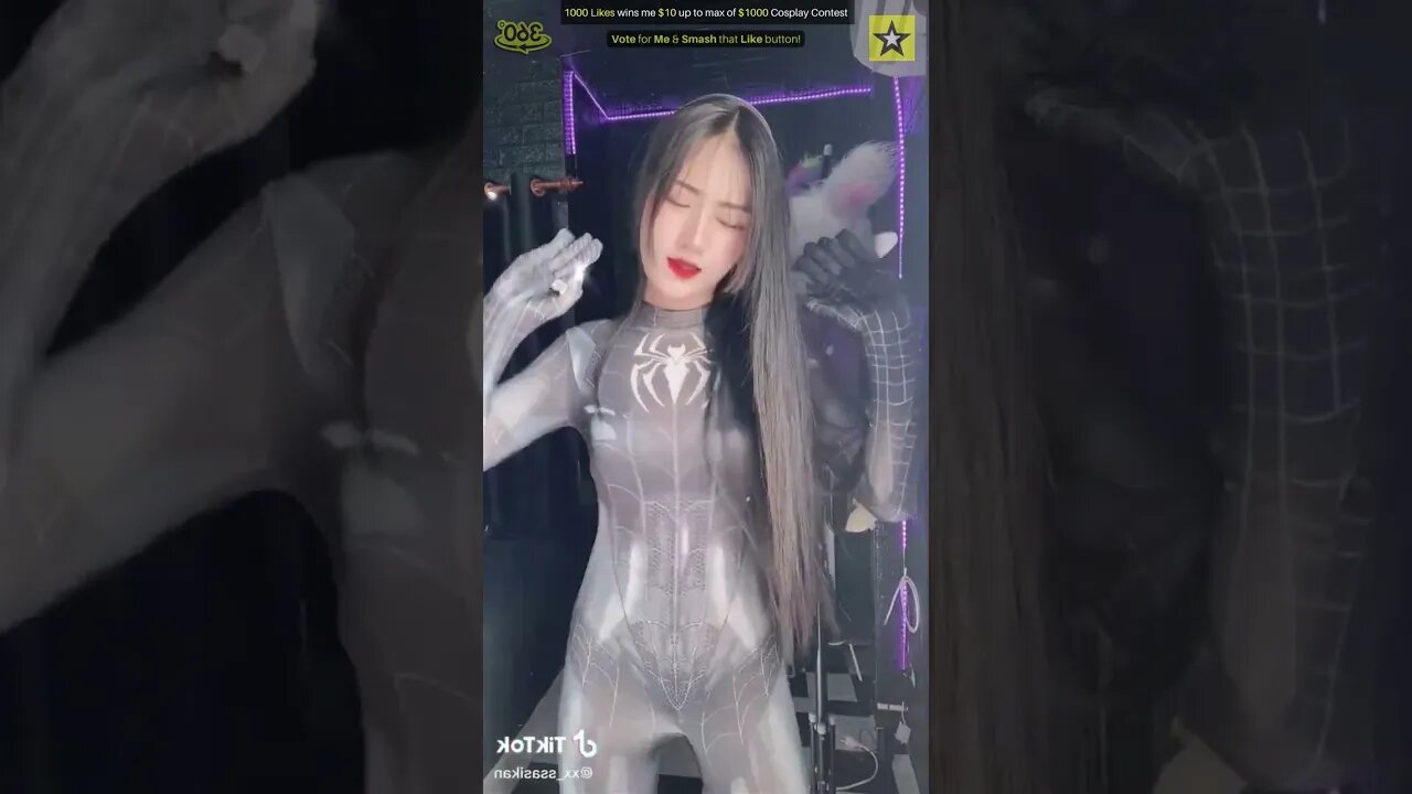 Best Spiderwoman Cosplay - 1000 Likes Dance Contest 🕷💰