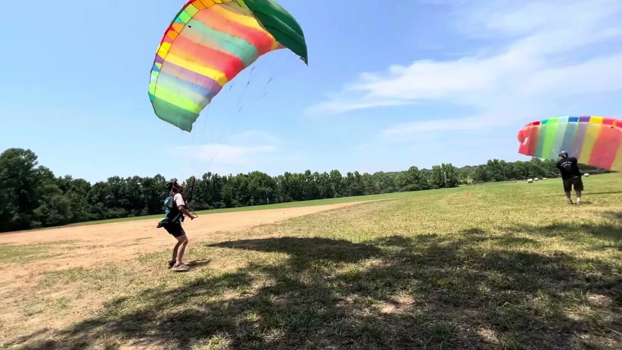 Kiting at Paramotor Arkansas