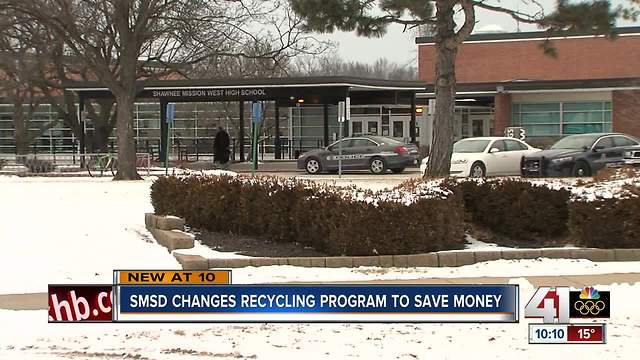 Changes to Shawnee Mission Schools recycling