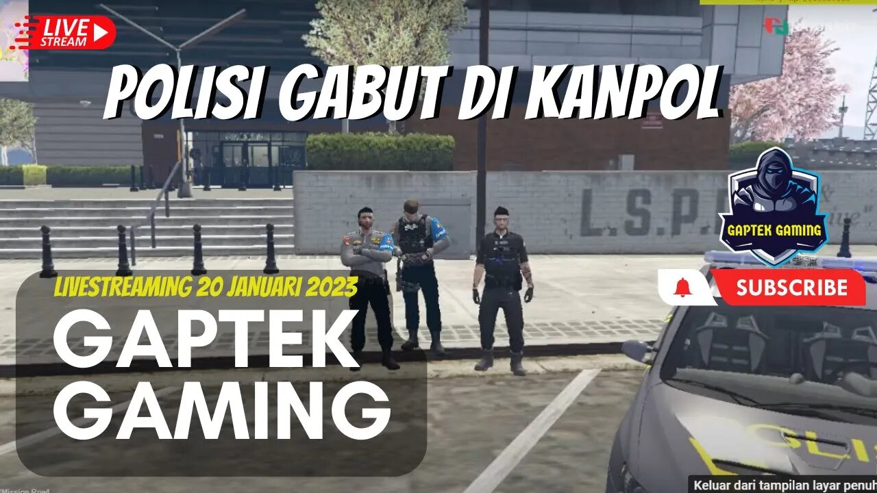 🔴bentaran saja di kota natura [ polisi onduty ] #naturarp #gtaonline