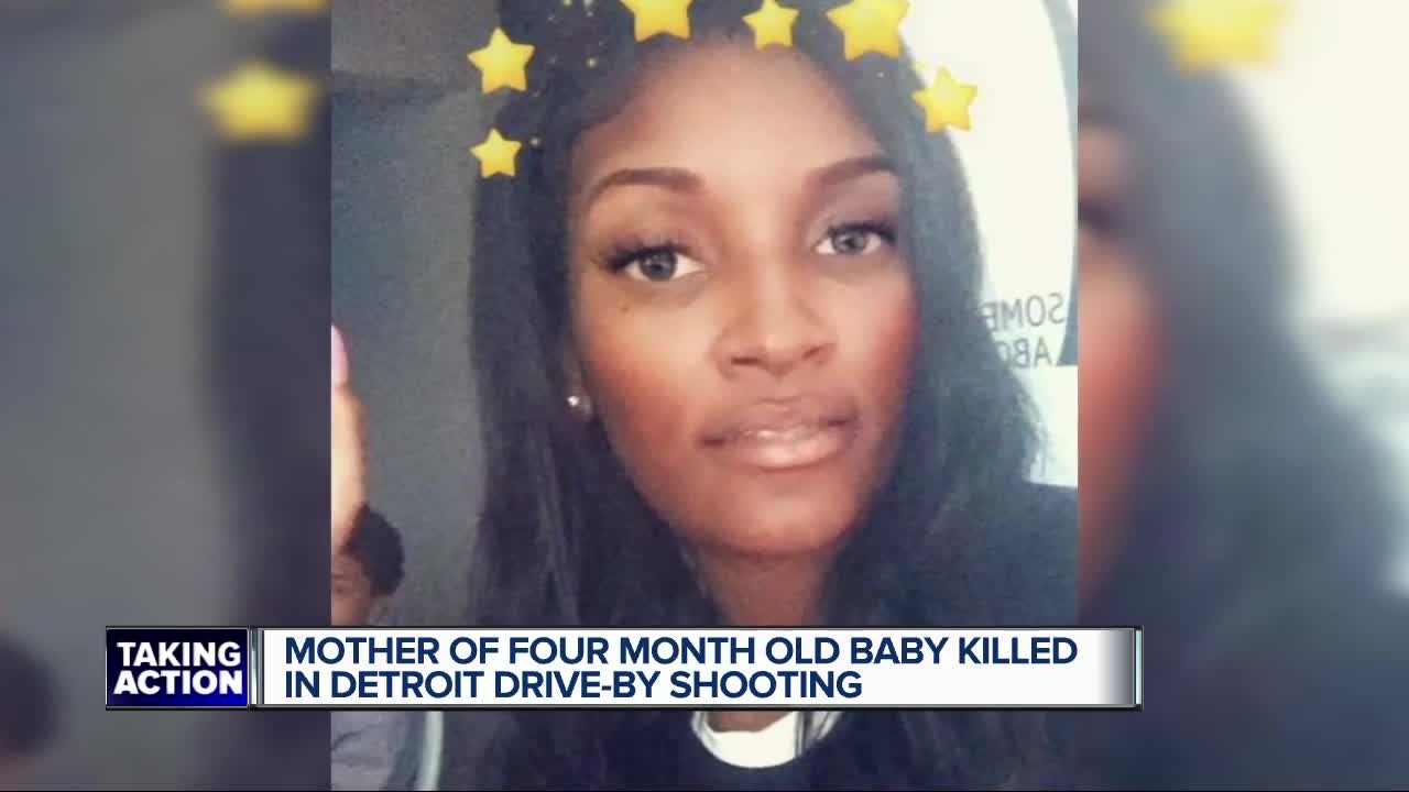 Detroit family asks for peace after child's mother killed in drive-by